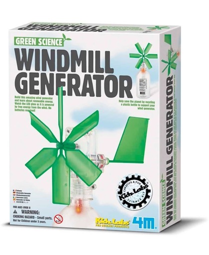 4M Kidzlabs Green Science - Windmolen Generator