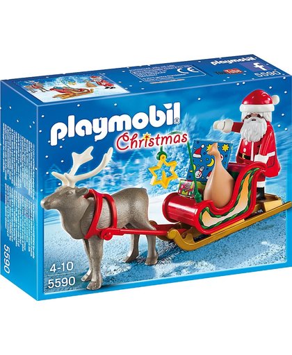 Playmobil Kerstman met rendierslee - 5590