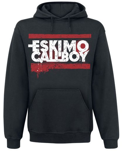 Eskimo Callboy Let&apos;s Get Fucked Up Trui met capuchon zwart