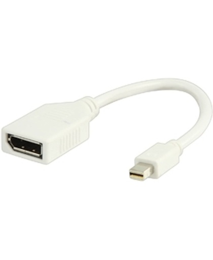 Valueline - Mini DisplayPort - DisplayPort Adapter - Wit - 0.2 meter