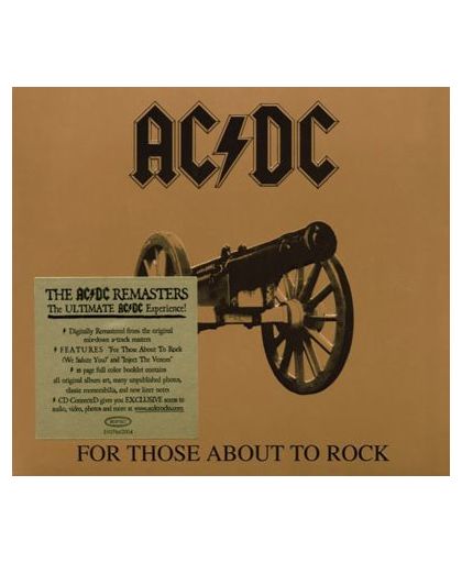 AC/DC For Those About To Rock CD st.