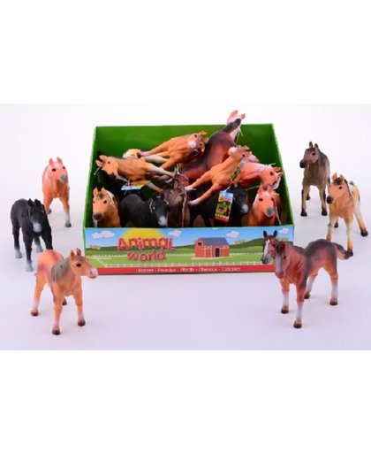 Animal Kingdom paarden 6 assorti