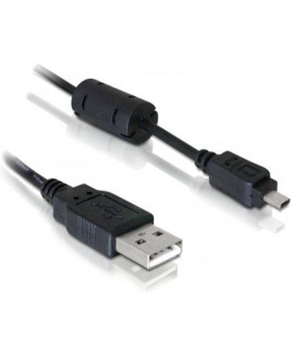 Delock USB 2.0 A Male naar USB 2.0 Mini Male - 1.83 m