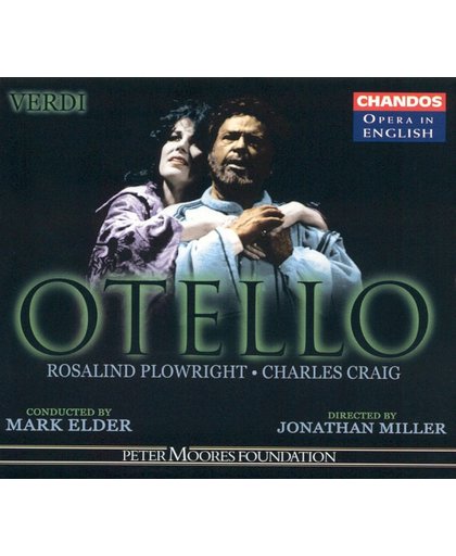 Opera in English - Verdi: Otello / Elder, Plowright, Craig et al
