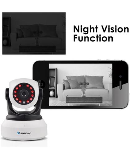 Babyfoon - IP-camera - beveiligingscamera - camerabewaking - nachtcamera - 1080P HD - 2MP camera -Wifi / met app