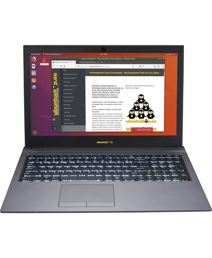 Ubuntu-Linux laptop 15.6" Full-HD qwerty
