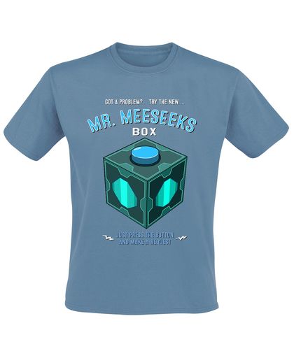 Rick And Morty Meeseeks Box T-shirt navy