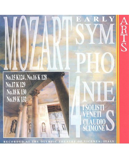 Mozart: Early Symphonies / Scimone, I Solisti Veneti