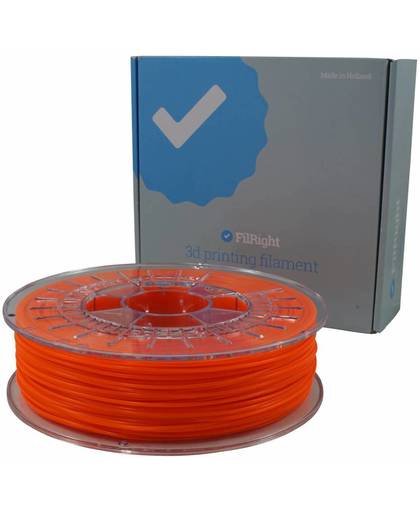 FilRight Pro PLA+ - 1.75mm - 750 g - Oranje Fluor
