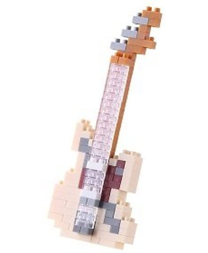 Nanoblock Electric Guitar Ivory NBC-147 by Kawada