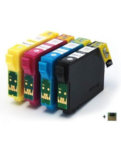 Huismerk Cartridge (Epson) T1295 T1291-T1294 multipack met chip