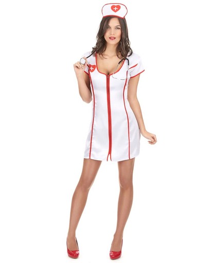 Sexy verpleegster pak voor vrouwen  - Verkleedkleding - Small