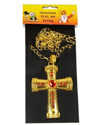 Sinterklaas kruis met ketting