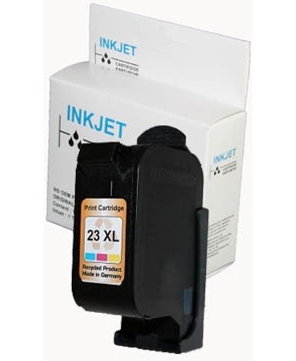 Toners-kopen.nl HP23 C1823D  alternatief - compatible inkt cartridge voor Hp 23 kleur wit Label