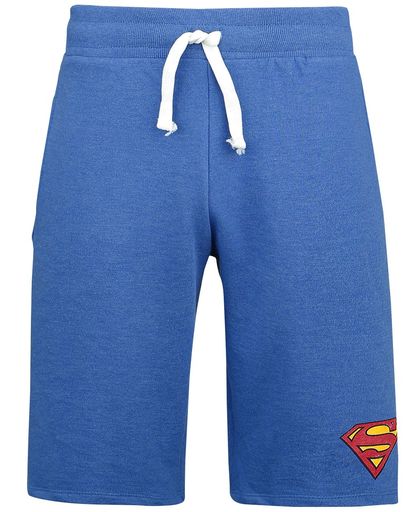 Superman Logo Vintage Broek (kort) blauw gemêleerd