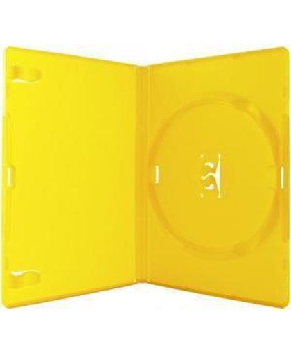 AMARAY DVD-Videobox 14mm geel 50 stuks