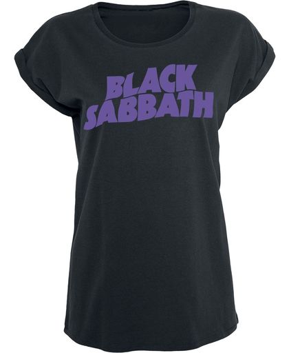 Black Sabbath Logo Girls shirt zwart