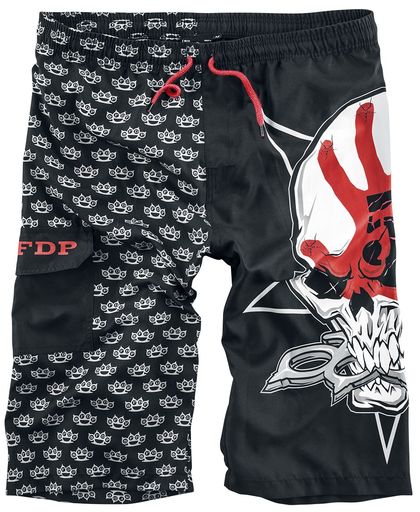 Five Finger Death Punch EMP Signature Collection Zwembroek zwart