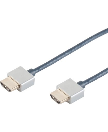 S-Impuls Premium HDMI kabel - dunne uitvoering - versie 1.4 / zwart - 1 meter