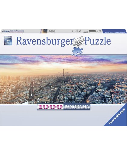 Ravensburger puzzel Dawn in Paris - panorama - Legpuzzel - 1000 stukjes