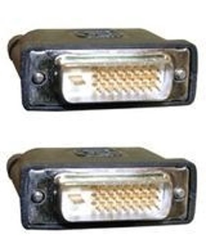 Microconnect DVI-D (DL) 3m DVI-D DVI-D (DL) Zwart kabeladapter/verloopstukje