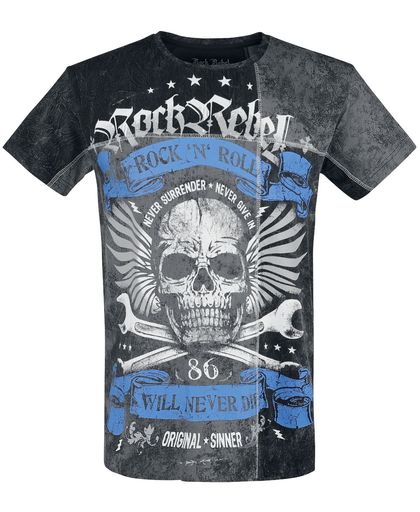 Rock Rebel by EMP Rebel Soul T-shirt grijs