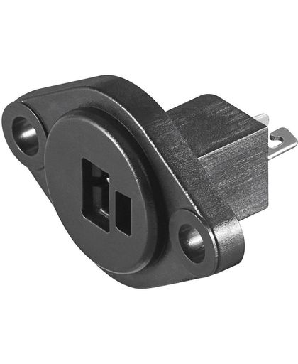 S-Impuls 2-pins DIN inbouw luidspreker connector (v) / paneel montage