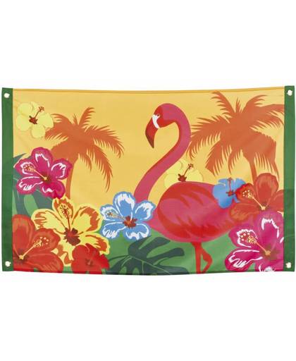 Hawaii Vlag Flamingo 90cm