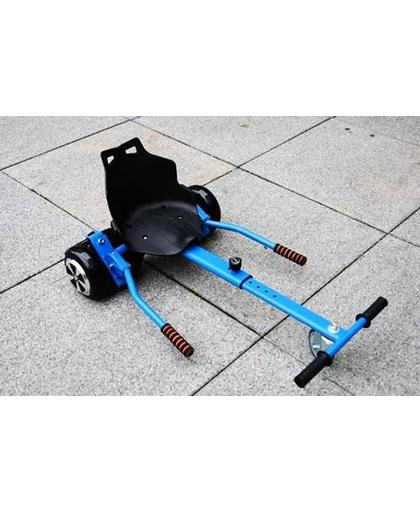 Hoverboard / Oxboard / Hoverkart / Hoverseat / Go Kart voor de hoverboard - simpel en snel te bevestigen / Balance Scooter / Zelfbalancerende Scooter - Blauw