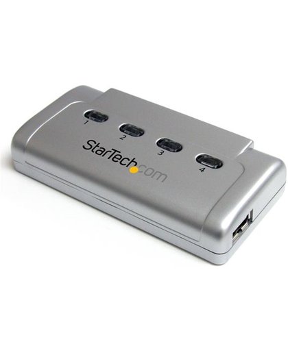 StarTech.com 4-voudige Schakelaar voor Delen van USB 2.0 Randapparatuur