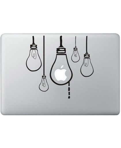 Hangende gloeilampen MacBook 15" skin sticker