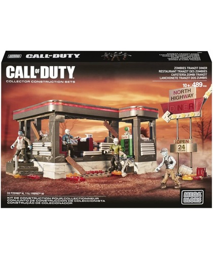 Mega Bloks - Call Of Duty Zombies Tranzit Diner - Constructiespeelgoed