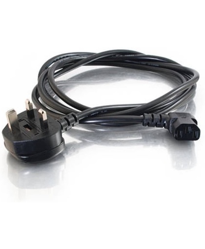 C2G 2m Power Cable Zwart electriciteitssnoer