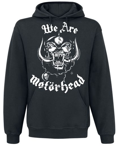 Motörhead We Are Motörhead Trui met capuchon zwart