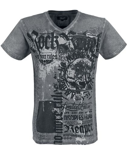 Rock Rebel by EMP Heavy Soul T-shirt grijs