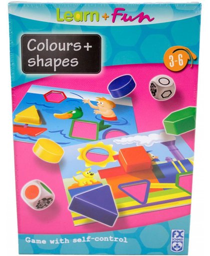 Learn and fun - Colours and Shapes - Kleuren en vormen - Met zelf controle spel - NBH