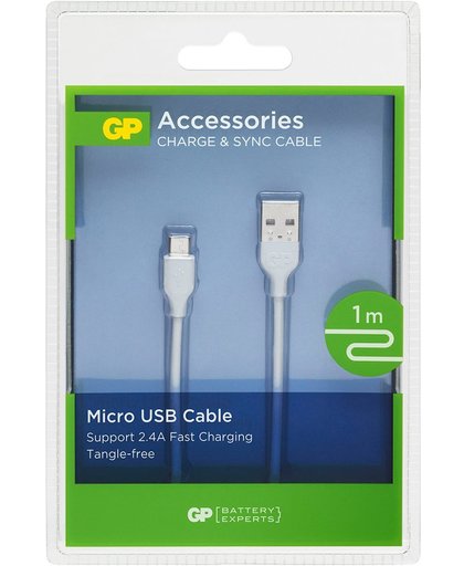 GP CB14 laad-& sync-kabel micro USB 1m