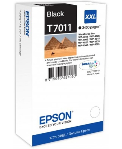 Epson WP4000/4500 Series Ink Cartridge XXL Black 3.4k inktcartridge