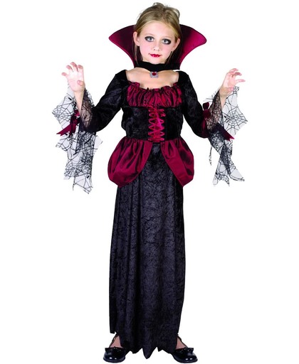 Verkleedkostuum vampier voor meisjes Halloween kleren - Kinderkostuums - 122/134