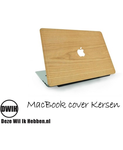 Echt houten cover voor de MacBook Pro13" Retina, Kersen