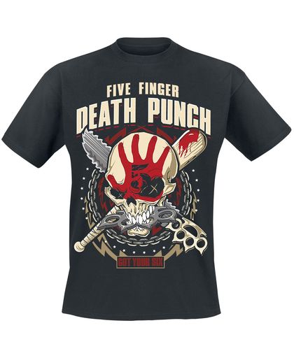 Five Finger Death Punch Zombie Killer T-shirt zwart