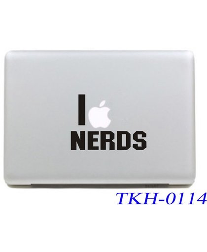 I love nerds MacBook 11" skin sticker