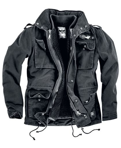 Black Premium by EMP Army Field Jacket Jas zwart