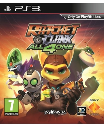 Sony Ratchet & Clank: All 4 One, PS3 PlayStation 3 Engels video-game