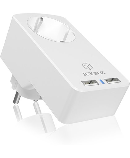 ICY BOX IB-CH204 Binnen Wit oplader voor mobiele apparatuur