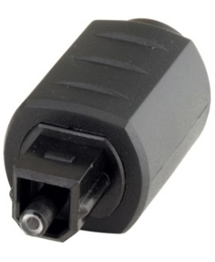 Alcasa GC-1200 Toslink 3.5mm Zwart kabeladapter/verloopstukje