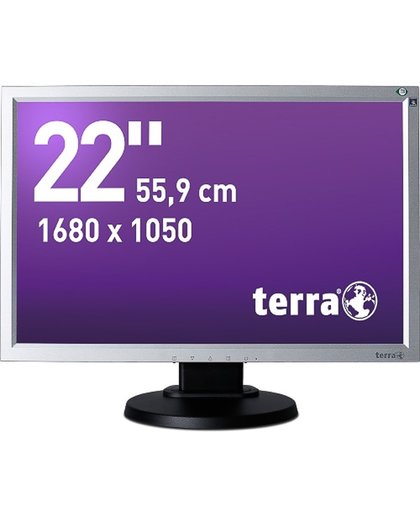 Wortmann AG Terra 2230W PV, Greenline Plus 22'' TN+Film Zwart, Zilver computer monitor