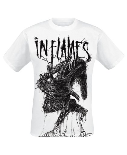 In Flames Big Creature T-shirt wit
