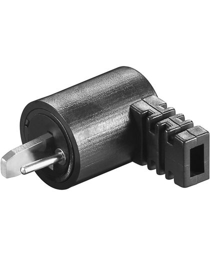 S-Impuls 2-pins DIN haakse luidspreker connector (m) / schroefbaar