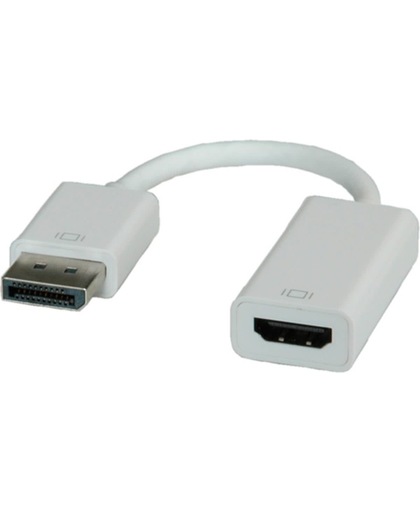 Roline DisplayPort naar HDMI adapter - UL gecertificeerd - 0,15 meter